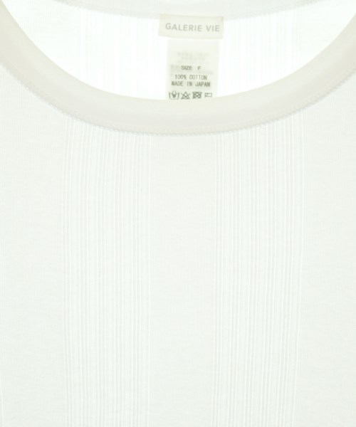 GALERIE VIE（ギャラリーヴィー）Tシャツ・カットソー 白 サイズ:F レディース/2200720580020