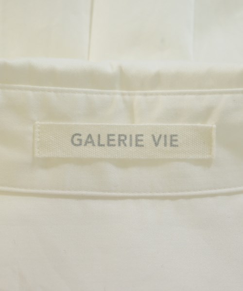GALERIE VIE（ギャラリーヴィー）シャツワンピース 白 サイズ:F レディース/2200686849100
