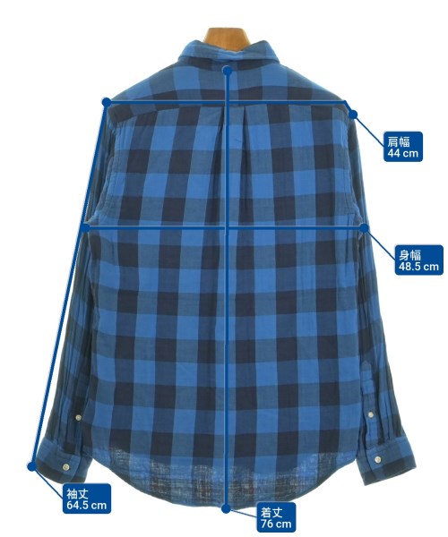 Polo Ralph Lauren（ポロラルフローレン）カジュアルシャツ 青 サイズ:S メンズ/2200554369037