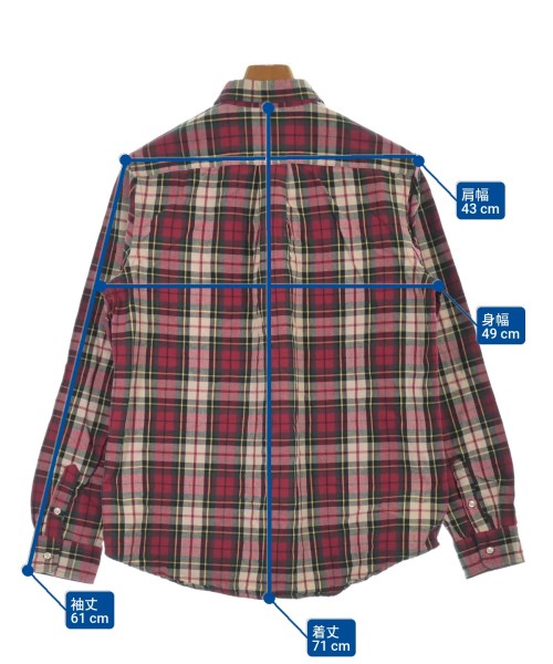 Polo Ralph Lauren（ポロラルフローレン）カジュアルシャツ 赤 サイズ:XL メンズ/2200632181285