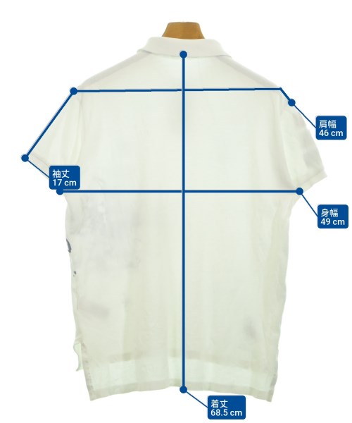 Polo Ralph Lauren（ポロラルフローレン）ポロシャツ 白 サイズ:M メンズ/2200636181045