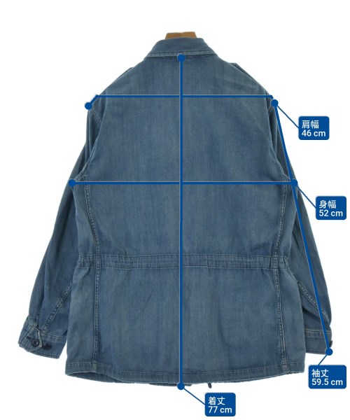 Polo Ralph Lauren（ポロラルフローレン）ミリタリーブルゾン 青 サイズ:XS メンズ/2200632320592