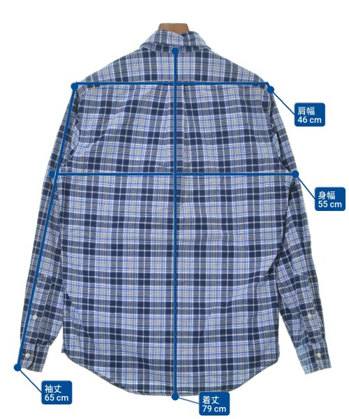 Polo Ralph Lauren（ポロラルフローレン）カジュアルシャツ 青 サイズ:M メンズ/2200641859052