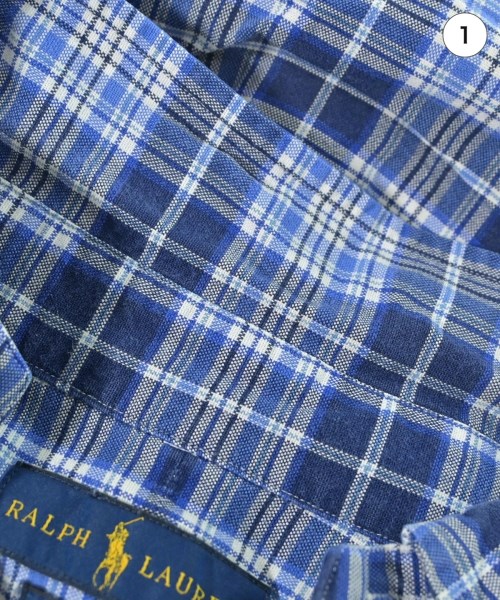 Polo Ralph Lauren（ポロラルフローレン）カジュアルシャツ 青 サイズ:M メンズ/2200641859052