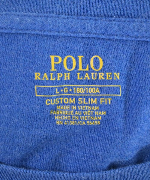 Polo Ralph Lauren（ポロラルフローレン）Tシャツ・カットソー 青 サイズ:L メンズ/2200642979100