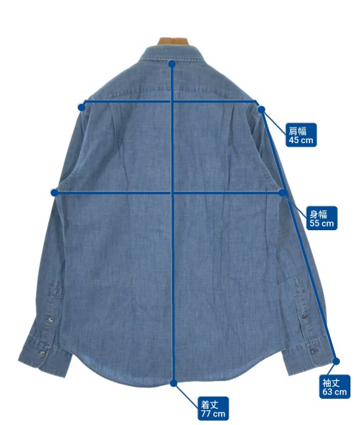 Polo Ralph Lauren（ポロラルフローレン）カジュアルシャツ 青 サイズ:L メンズ/2200642979117