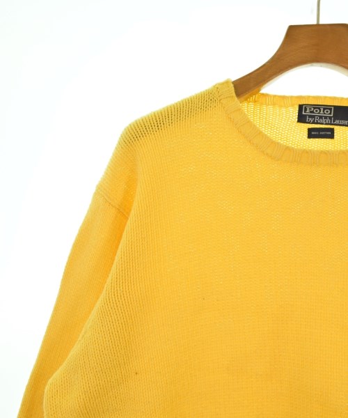 Polo Ralph Lauren（ポロラルフローレン）ニット・セーター 黄 サイズ:LL(XL位) メンズ/2200627918018