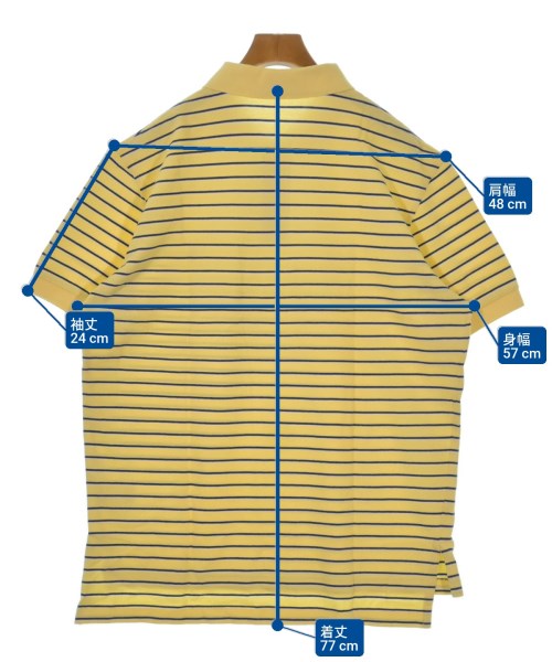 Polo Ralph Lauren（ポロラルフローレン）ポロシャツ 黄 サイズ:LL(XL位) メンズ/2200627918506