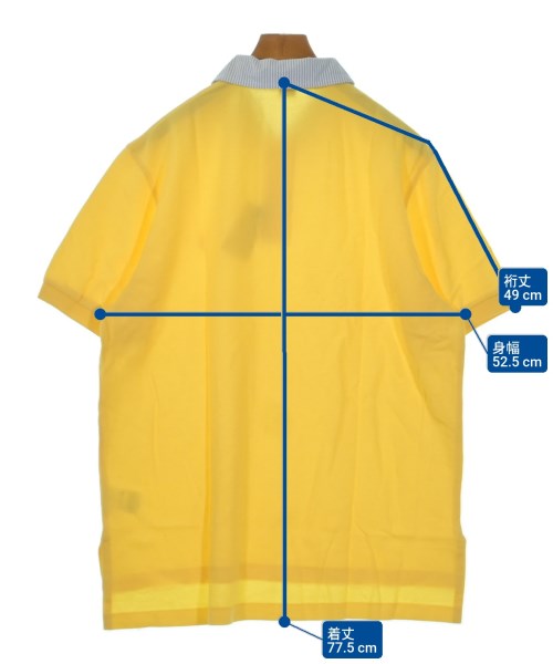 Polo Ralph Lauren（ポロラルフローレン）ポロシャツ 黄 サイズ:LL(XL位) メンズ/2200627918520