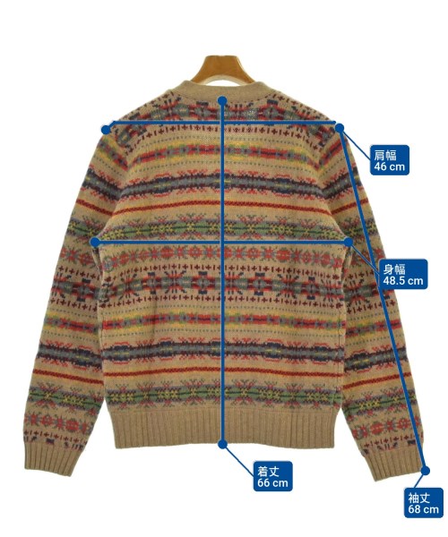 Polo Ralph Lauren（ポロラルフローレン）カーディガン ベージュ サイズ:LL(XL位) メンズ/2200627918780