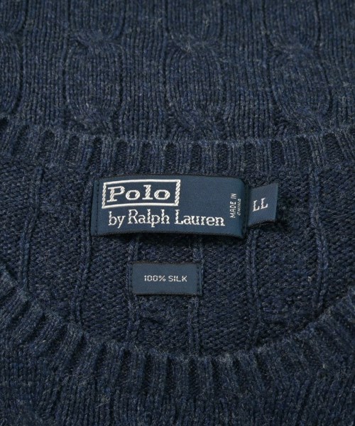 Polo Ralph Lauren（ポロラルフローレン）ニット・セーター 紺 サイズ:LL(XL位) メンズ/2200627918797