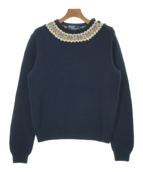 Polo Ralph Lauren(ポロラルフローレン)ニット・セーター 紺 サイズ:M/2200640073145