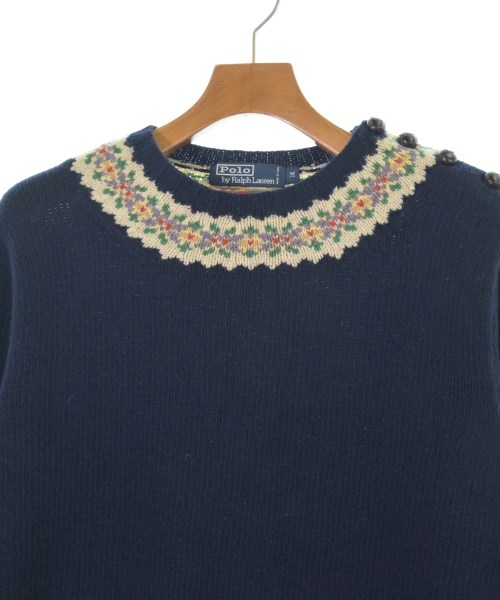Polo Ralph Lauren（ポロラルフローレン）ニット・セーター 紺 サイズ:M メンズ/2200640073145