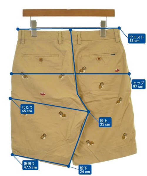 Polo Ralph Lauren（ポロラルフローレン）ショートパンツ ベージュ サイズ:XS メンズ/2200644798099