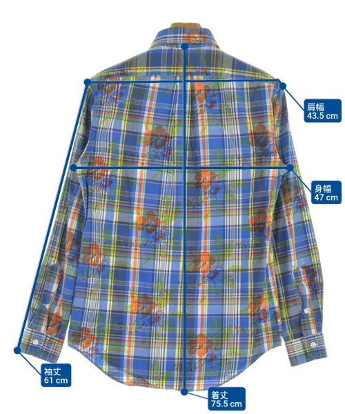Polo Ralph Lauren（ポロラルフローレン）カジュアルシャツ 青 サイズ:XS メンズ/2200569282017
