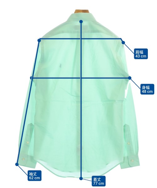 Polo Ralph Lauren（ポロラルフローレン）カジュアルシャツ 緑 サイズ:XS メンズ/2200569282062