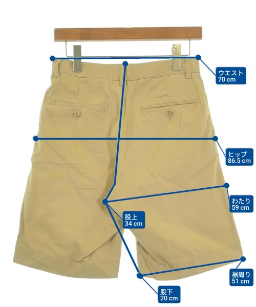 Polo Ralph Lauren（ポロラルフローレン）ショートパンツ ベージュ サイズ:28(S位) メンズ/2200567178145