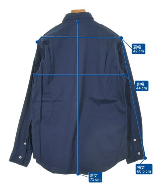 Polo Ralph Lauren（ポロラルフローレン）カジュアルシャツ 紺 サイズ:170(XS位) メンズ/2200537230026