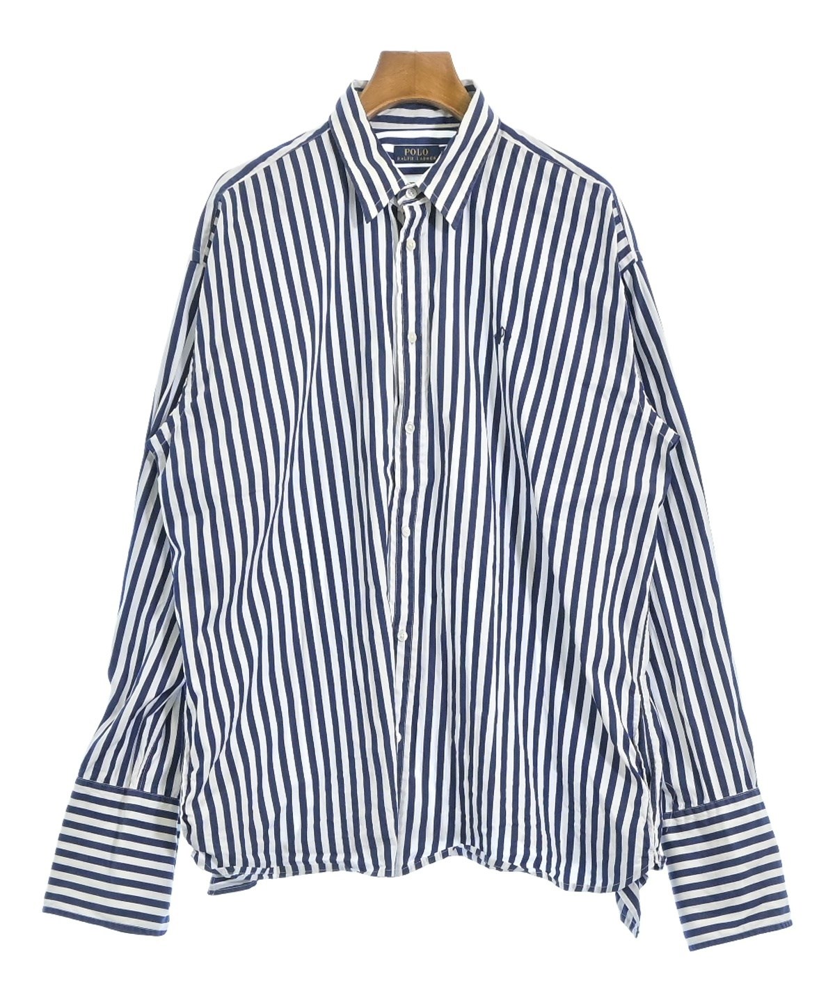 【猫モン〜プロフィール必要願います！！〜】ラルフローレン　カジュアルシャツ Polo Ralph Lauren（ポロラルフローレン）カジュアルシャツ 青