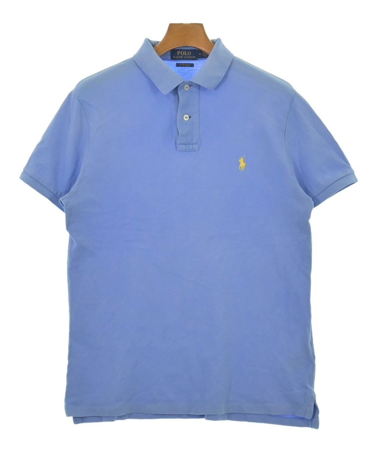 POLO RALPH LAUREN ゲームシャツ イタリア ポロシャツ 古着 Polo Ralph Lauren ラルフローレン ポロシャツ イタリア 青 S