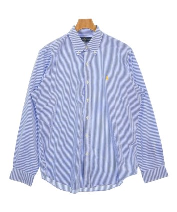 【QRコード付き】ラルフローレン シャツ ワイシャツ NO2602 Polo Ralph Lauren（ポロラルフローレン）カジュアルシャツ 青