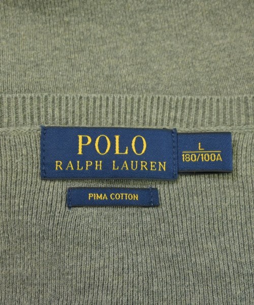 Polo Ralph Lauren（ポロラルフローレン）ニット・セーター グレー サイズ:L メンズ/2200542377075