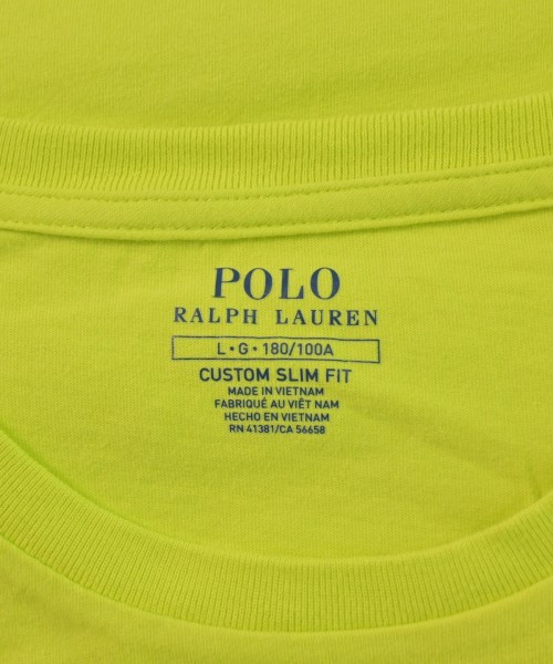 Polo Ralph Lauren（ポロラルフローレン）Tシャツ・カットソー 黄 サイズ:L メンズ/2200619170035