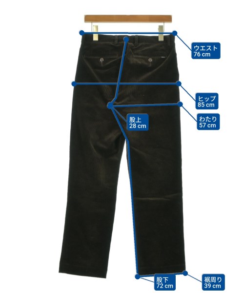 Polo Ralph Lauren（ポロラルフローレン）チノパン 茶 サイズ:28(S位) メンズ/2200625091027