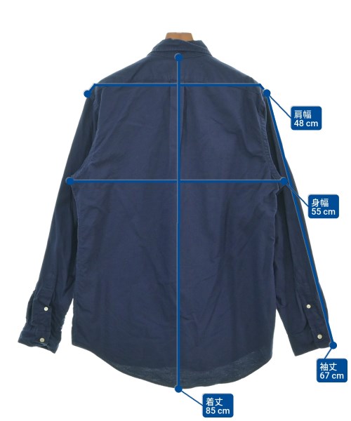 Polo Ralph Lauren（ポロラルフローレン）カジュアルシャツ 紺 サイズ:L メンズ/2200625717118