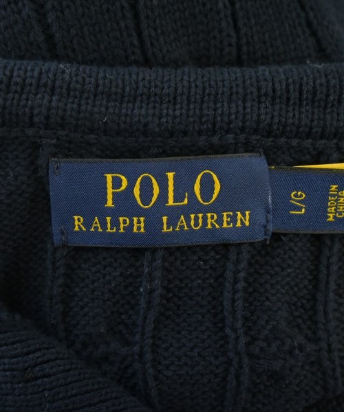 Polo Ralph Lauren（ポロラルフローレン）ニット・セーター 紺 サイズ:L メンズ/2200626230067