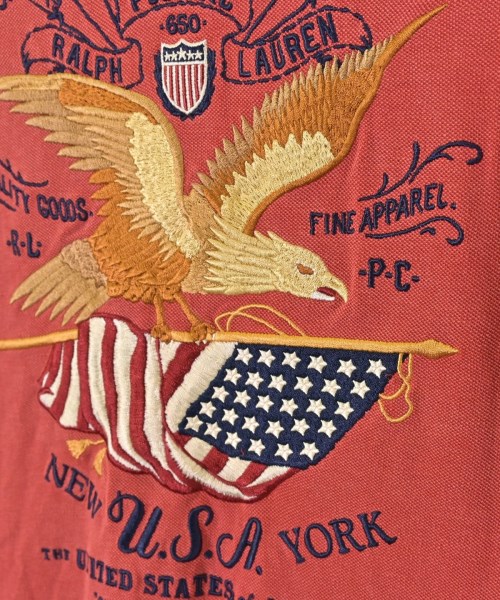 Polo Ralph Lauren（ポロラルフローレン）ポロシャツ 赤 サイズ:L メンズ/2200620780025