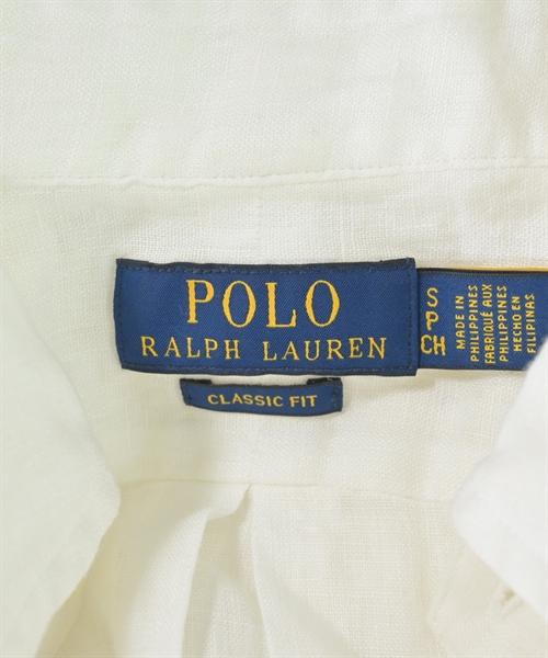 Polo Ralph Lauren（ポロラルフローレン）カジュアルシャツ 白 サイズ:S メンズ/2200626628024