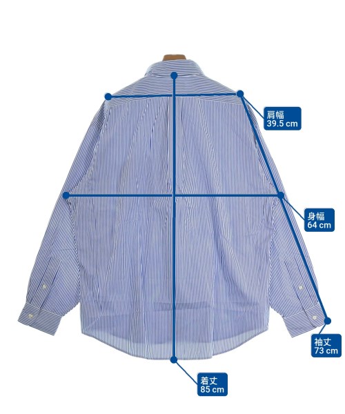 Polo Ralph Lauren（ポロラルフローレン）カジュアルシャツ 青 サイズ:L メンズ/2200627532023