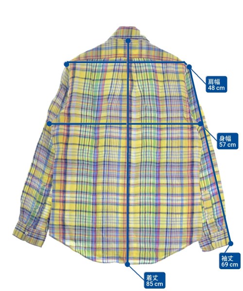 Polo Ralph Lauren（ポロラルフローレン）カジュアルシャツ 黄 サイズ:M メンズ/2200627532078