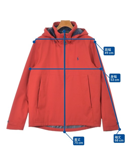 Polo Ralph Lauren（ポロラルフローレン）マウンテンパーカー 赤 サイズ:L メンズ/2200628531018
