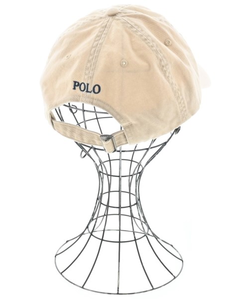 Polo Ralph Lauren（ポロラルフローレン）キャップ ベージュ サイズ:ONE メンズ/2200628626455