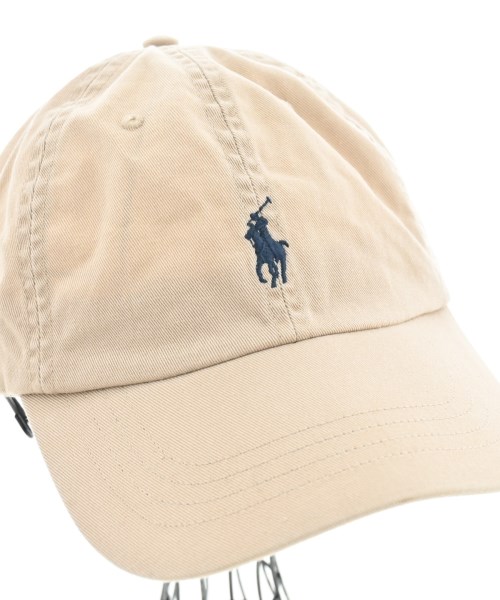Polo Ralph Lauren（ポロラルフローレン）キャップ ベージュ サイズ:ONE メンズ/2200628626455