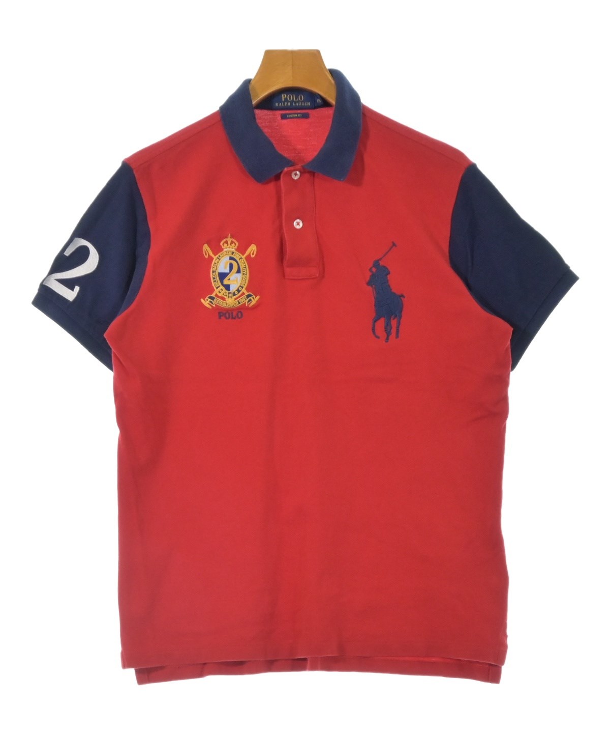 Polo Ralph Lauren（ポロラルフローレン）ポロシャツ 赤 サイズ:M