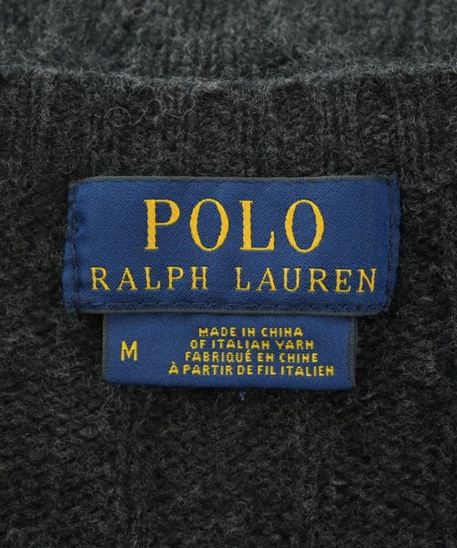 Polo Ralph Lauren（ポロラルフローレン）ニット・セーター グレー サイズ:M メンズ/2200615638218