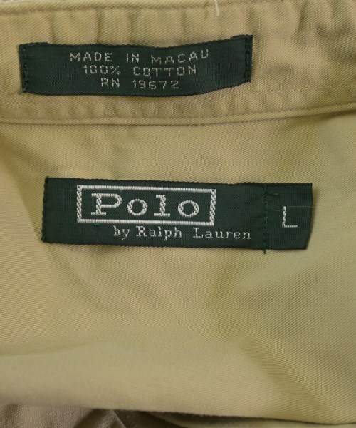 Polo Ralph Lauren（ポロラルフローレン）カジュアルシャツ ベージュ サイズ:L メンズ/2200629500068