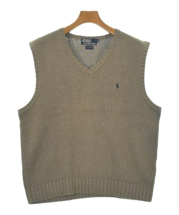 Polo Ralph Lauren（ポロラルフローレン）ベスト ベージュ サイズ:L