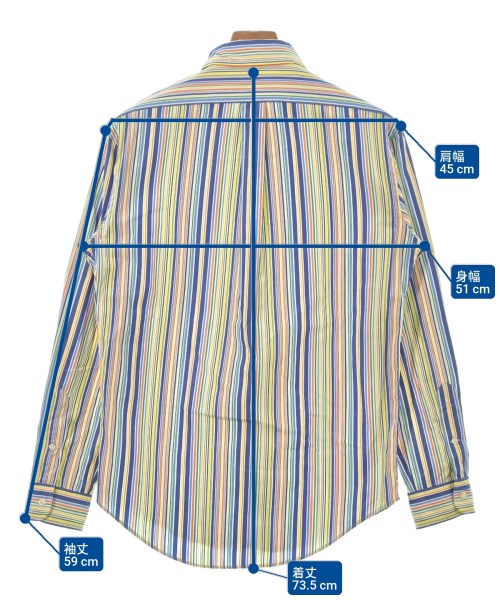 Polo Ralph Lauren（ポロラルフローレン）カジュアルシャツ 青 サイズ:M メンズ/2200632134038