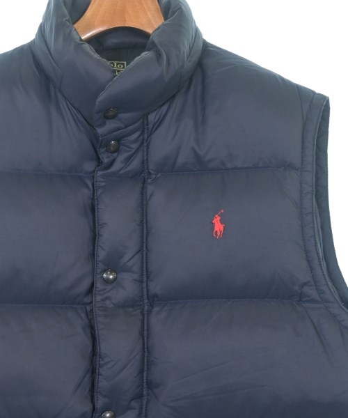 Polo Ralph Lauren（ポロラルフローレン）ダウンジャケット/ダウンベスト 紺 サイズ:L メンズ/2200632547050