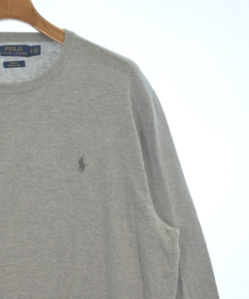 Polo Ralph Lauren（ポロラルフローレン）ニット・セーター グレー サイズ:XL メンズ/2200634350030