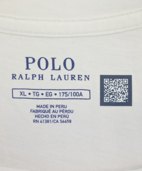 Polo Ralph Lauren（ポロラルフローレン）Tシャツ・カットソー 白 サイズ:XL メンズ/2200604678058