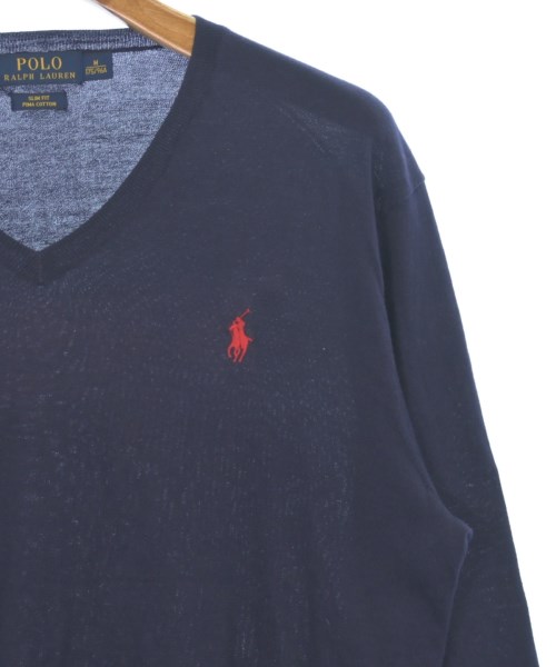 Polo Ralph Lauren（ポロラルフローレン）ニット・セーター 紺 サイズ:M メンズ/2200604678409