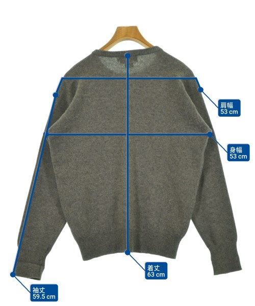 Polo Ralph Lauren（ポロラルフローレン）ニット・セーター グレー サイズ:M メンズ/2200606383097