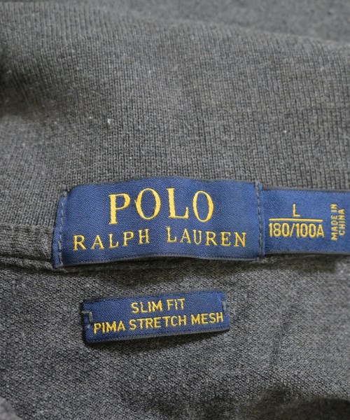 Polo Ralph Lauren（ポロラルフローレン）ポロシャツ グレー サイズ:L メンズ/2200604513021