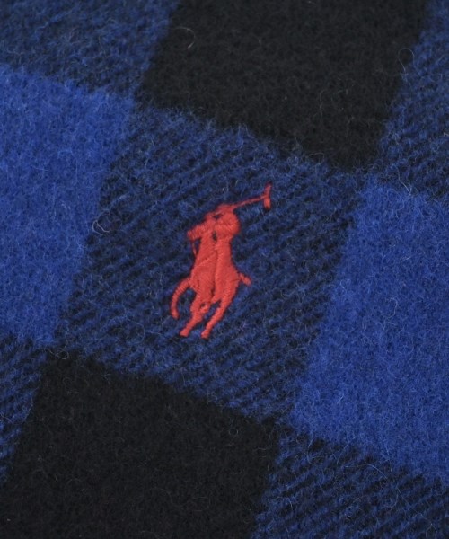 Polo Ralph Lauren（ポロラルフローレン）マフラー 青 サイズ:- メンズ/2200613193177