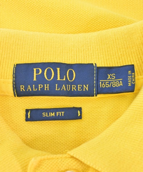 Polo Ralph Lauren（ポロラルフローレン）ポロシャツ 黄 サイズ:XS メンズ/2200607643039